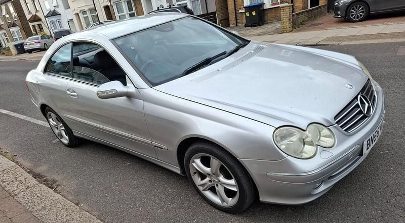 Silver Used 2005 Mercedes CLK240 Avantgarde Coupe | £1,750 (Super price) - Image 1/4