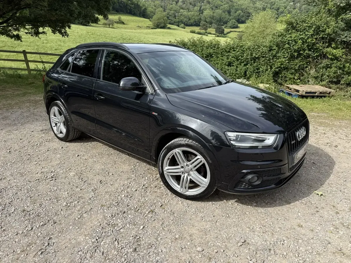 Used Audi Q3 S-Line 177 HP (130 kW) 2014 Black SUV