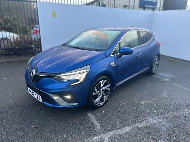 Used Renault Clio V RS Line 90 HP (66 kW) 2022 Blue Hatchback