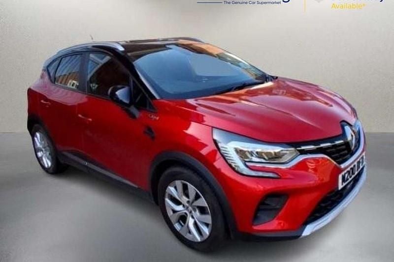 Used Renault Captur Iconic 2020 Red and black SUV