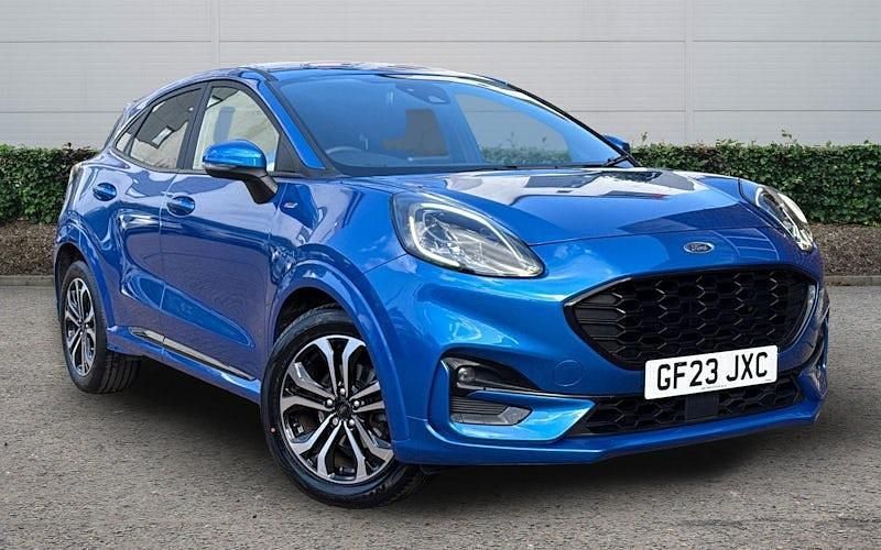 Used Ford Puma ST-Line 125 HP (91 kW) 2023 Blue SUV