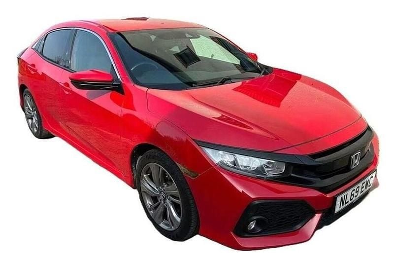 Used Honda Civic SR 126 HP (92 kW) 2019 Red Hatchback