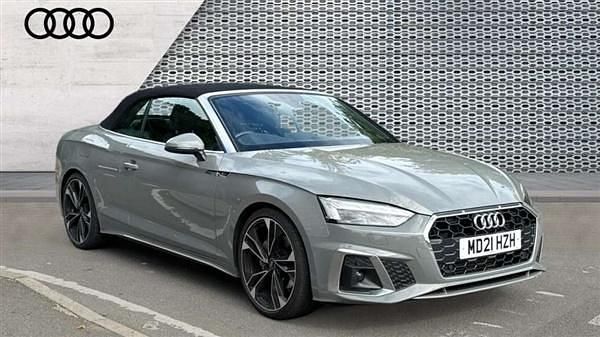 Grey Used 2021 Audi A5 Cabriolet Comfort Cabriolet | £32,997 (Expensive) - Image 1/4