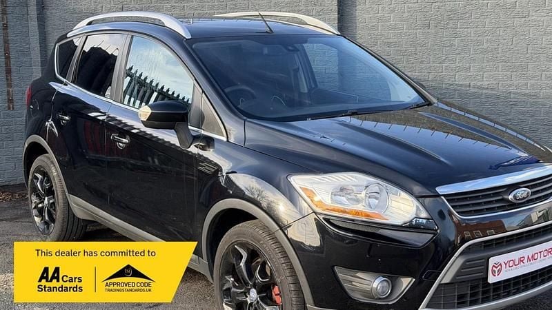 Used Ford Kuga Titanium 136 HP (100 kW) 2010 Black SUV