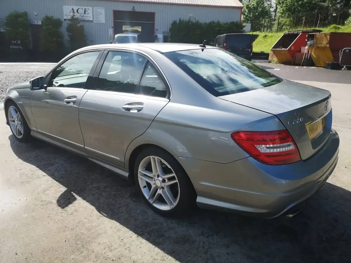 Used Mercedes C220 AMG 2013 Silver Sedan