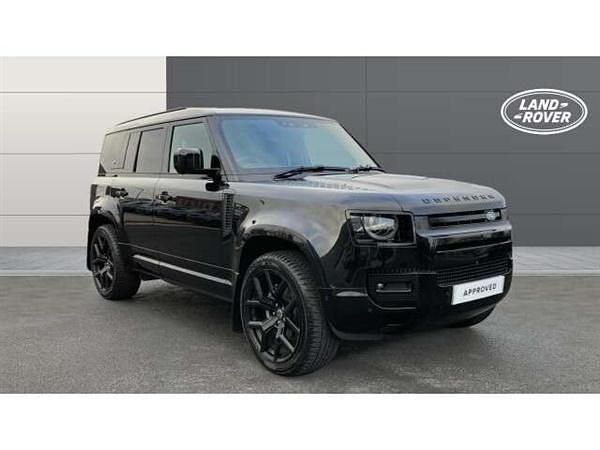 Black Used 2023 Land Rover Defender HSE Dynamic SUV | £66,252 (A bit pricey) - Image 1/4