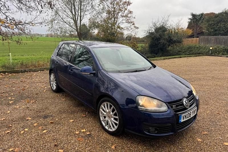 Blue Used 2008 VW Golf VI GT Hatchback | £1,791 (Expensive) - Image 1/1