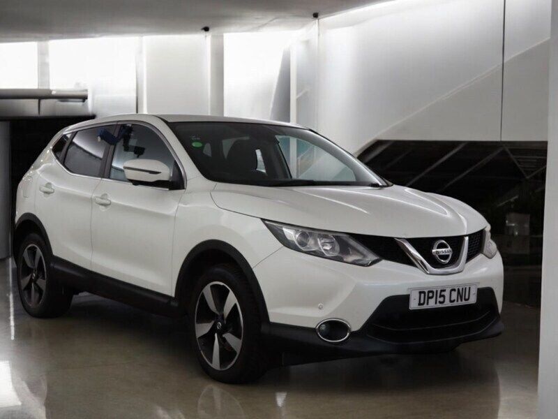 White Used 2015 Nissan Qashqai N-TEC SUV | £4,250 (Fair price) - Image 1/4