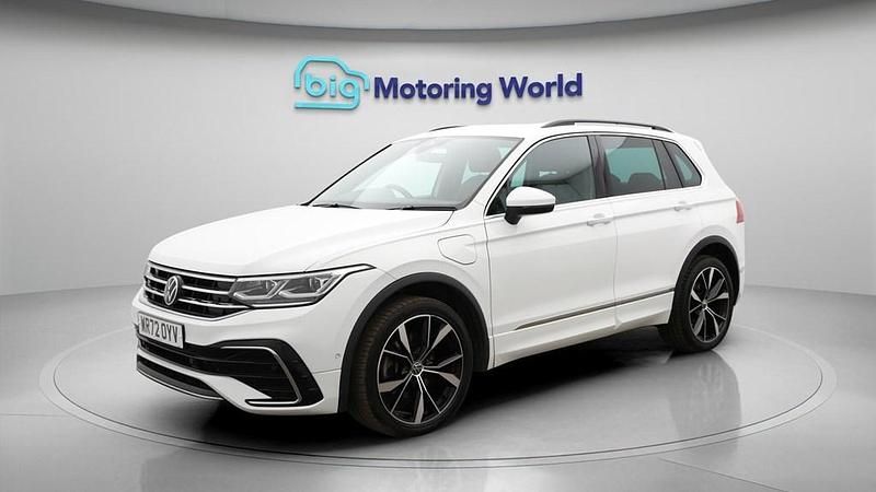 Used VW Tiguan R-line 245 HP (180 kW) 2022 White SUV