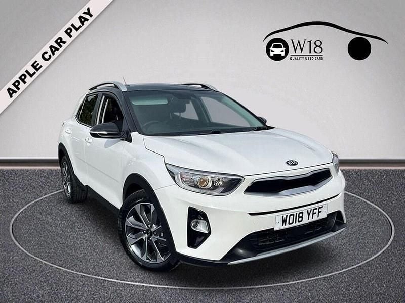 White Used 2018 Kia Stonic 2 SUV | £9,995 (Fair price) - Image 1/4