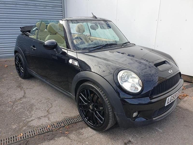 Black Used 2009 Mini Cooper S Cabriolet Cabriolet | £4,500 (Good price) - Image 1/4