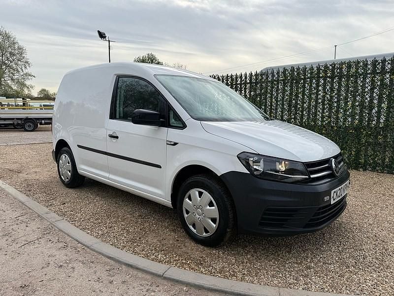 Begagnad VW Caddy Startline 102 HK (75 kW) 2020 Vit Minibuss