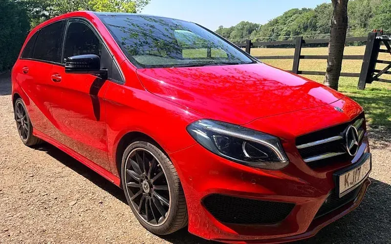 Used Mercedes B200 AMG line 136 HP (100 kW) 2017 Hatchback