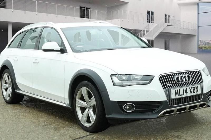 Used Audi A4 Allroad Black Edition 177 HP (130 kW) 2014 Ibis white Estate