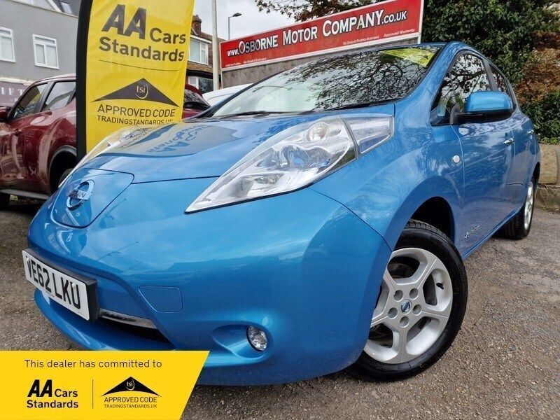 Blue Used 2012 Nissan Leaf Hatchback | £3,995 (Fair price) - Image 1/3
