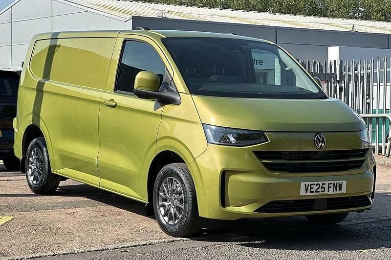 New VW Transporter Pro 2025 Warm green metallic Van