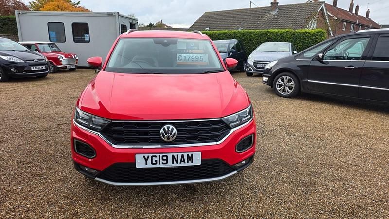 Używany VW T-Roc SEL 150 KM (110 kW) 2019 Czerwony SUV