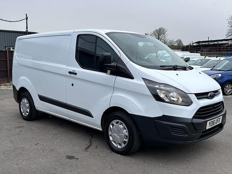 Used Ford Transit Custom 100 HP (73 kW) 2016 White Van