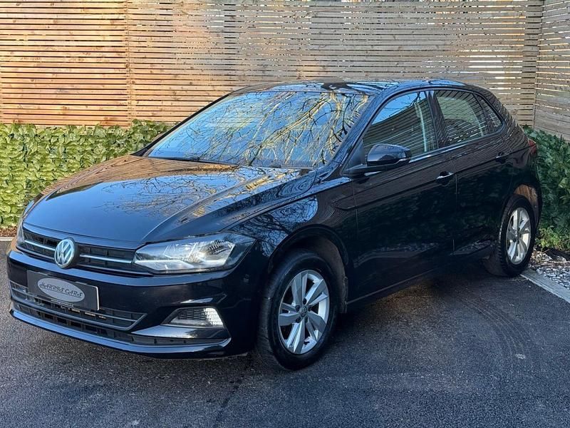 Used VW Polo SE 95 HP (69 kW) 2018 Black Hatchback