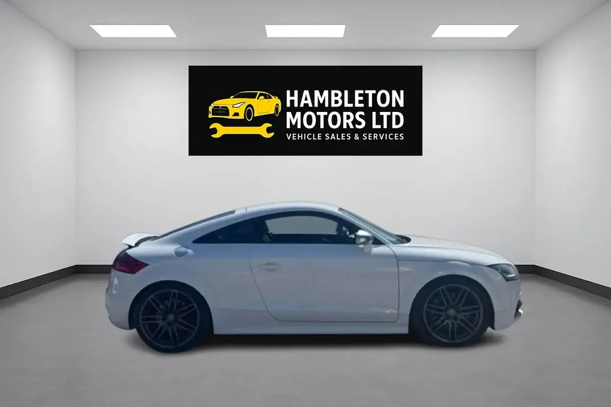 Used Audi TTS Black Edition 272 HP (200 kW) 2012 White Coupe