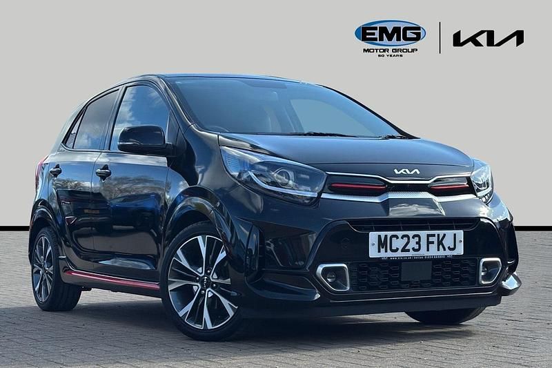 Used Kia Picanto GT-Line 66 HP (48 kW) 2023 Midnight black Hatchback