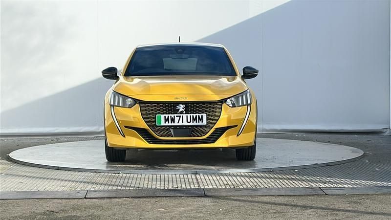 Used Peugeot e-208 GTi 100 kW (136 HP) 2022 Yellow Hatchback