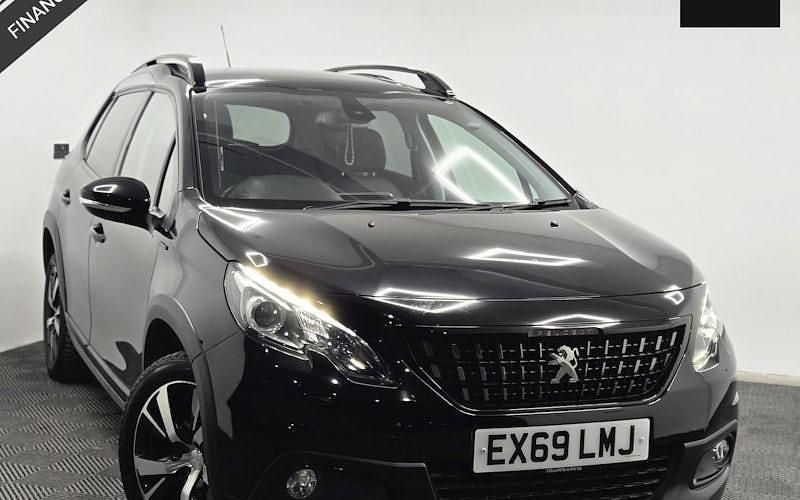 Used Peugeot 2008 GT-line 131 HP (96 kW) 2019 Black SUV