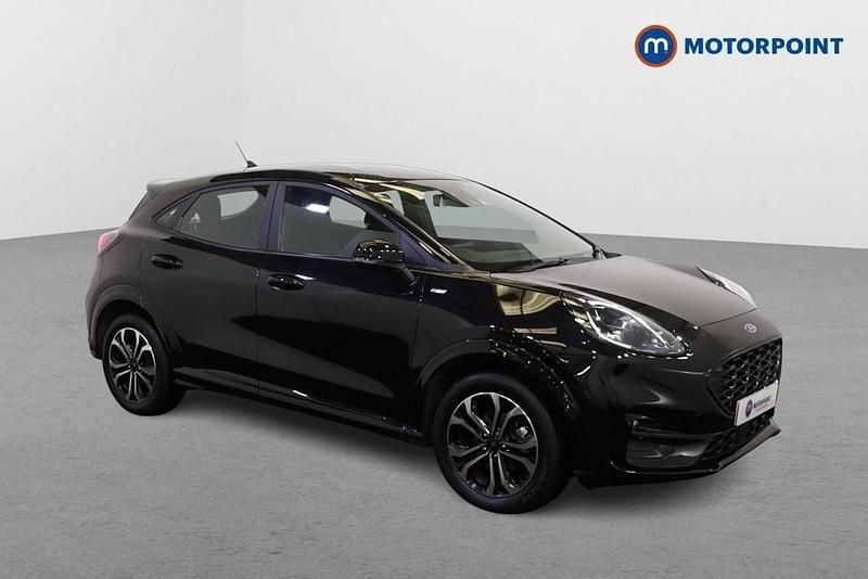 Black Used 2022 Ford Puma ST-Line Hatchback | £16,099 - Image 1/4