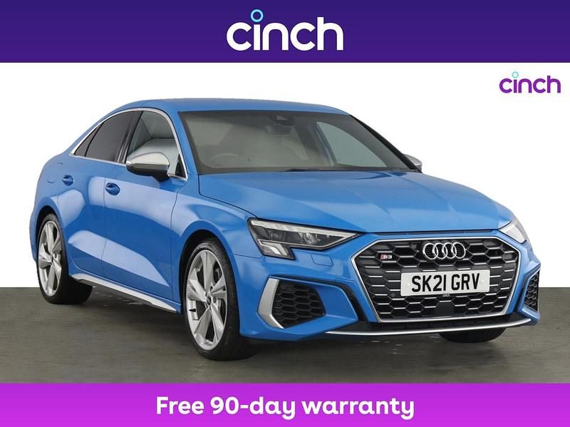 Blue Used 2021 Audi S3 Sedan | £28,399 (Fair price) - Image 1/3