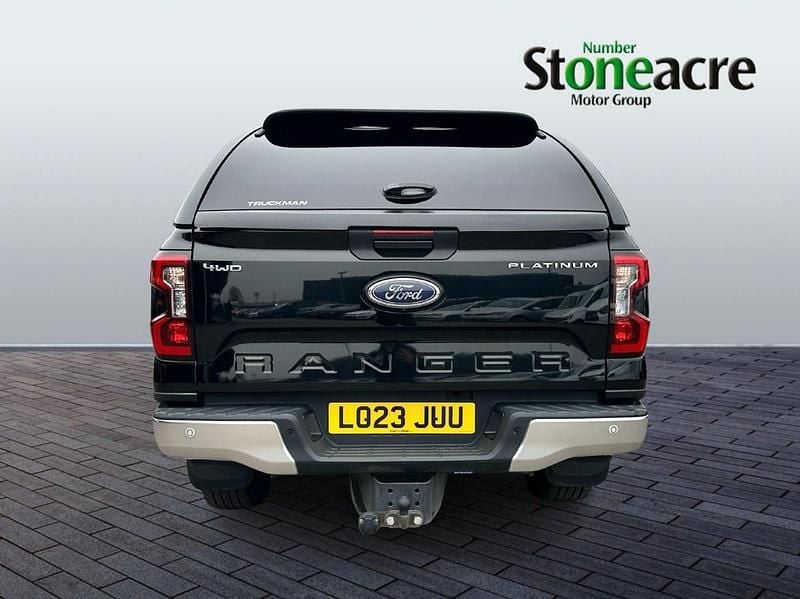 Used Ford Ranger Platinum 237 HP (174 kW) 2023 Black Pickup