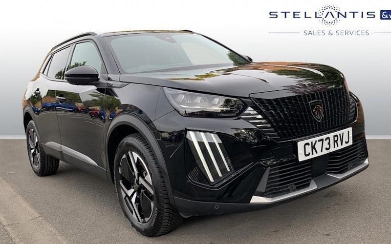 Black Used 2023 Peugeot 2008 GTi SUV | £19,421 (Fair price) - Image 1/4