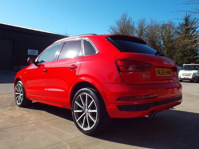 Used Audi Q3 S-line plus 180 HP (132 kW) 2015 Red SUV