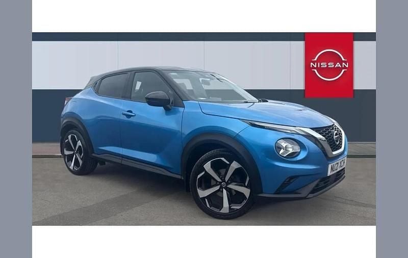 Used Nissan Juke Tekna 114 HP (83 kW) 2021 Blue SUV