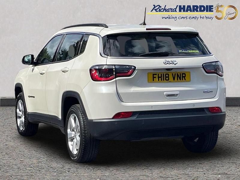 White Used 2018 Jeep Compass Longitude SUV | £8,991 (Fair price) - Image 1/3