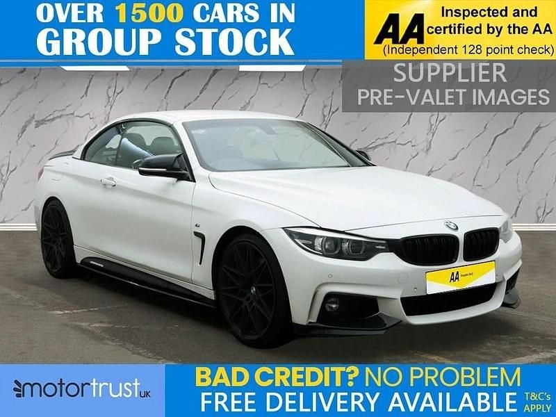 Used BMW 430 Cabriolet M Sport 252 HP (185 kW) 2017 White Cabriolet