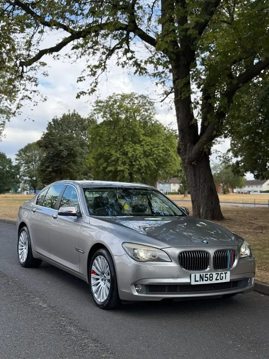Used BMW 750 2009 Silver Sedan