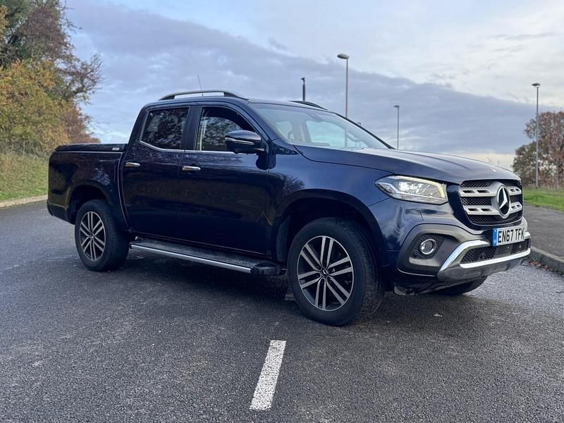 Used Mercedes X250 2018 Blue Pickup