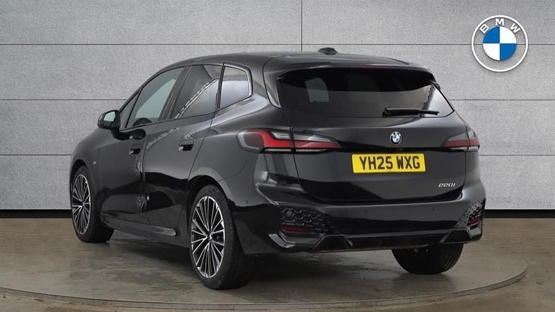 Used BMW 220 Active Tourer M Sport 168 HP (123 kW) 2025 Black MPV