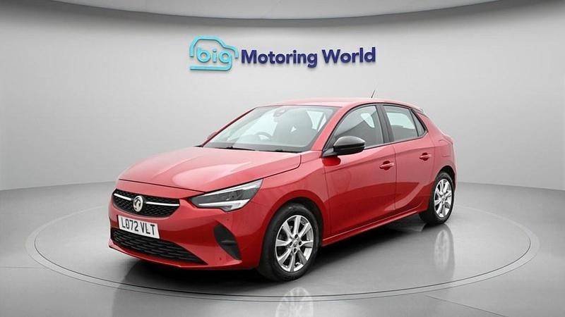 Used Vauxhall Corsa Design Edition 75 HP (55 kW) 2022 Red Hatchback