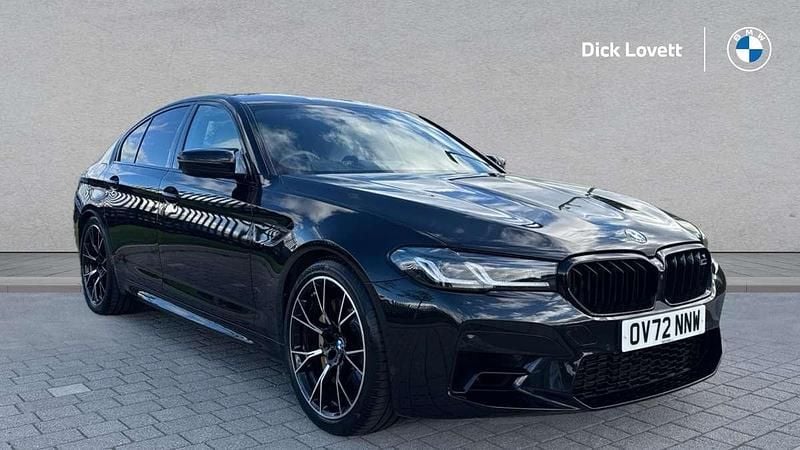 Black Used 2022 BMW M5 Competition Edition Sedan | £59,490 (Fair price) - Image 1/4