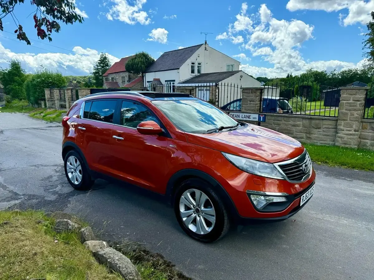 Used Kia Sportage 2014 Orange SUV