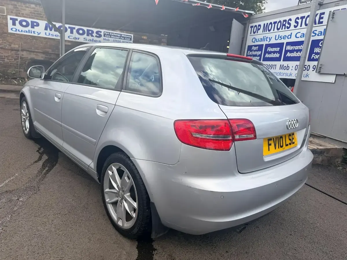 Used Audi A3 Sport 103 HP (75 kW) 2010 Silver Hatchback