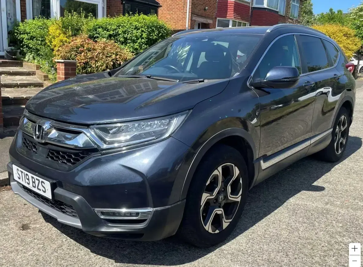 Begagnad Honda CR-V SR 193 HK (141 kW) 2019 Blå SUV