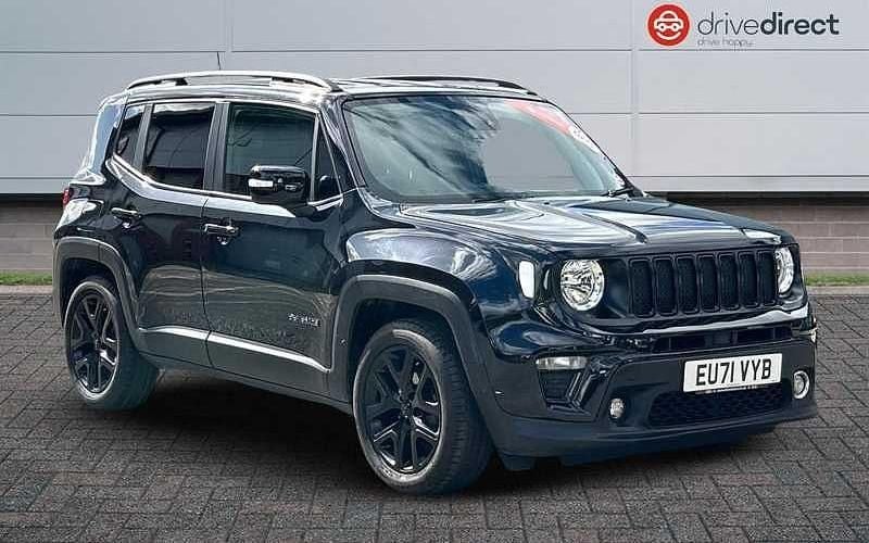 Black Used 2021 Jeep Renegade Night Eagle SUV | £12,500 (Fair price) - Image 1/4