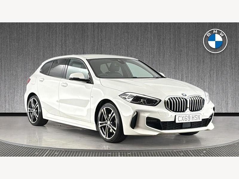 Used BMW 118 M Sport 138 HP (101 kW) 2019 White Hatchback