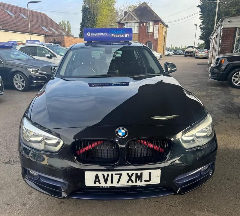 Used BMW 118 Sport Line 2017 Black Hatchback
