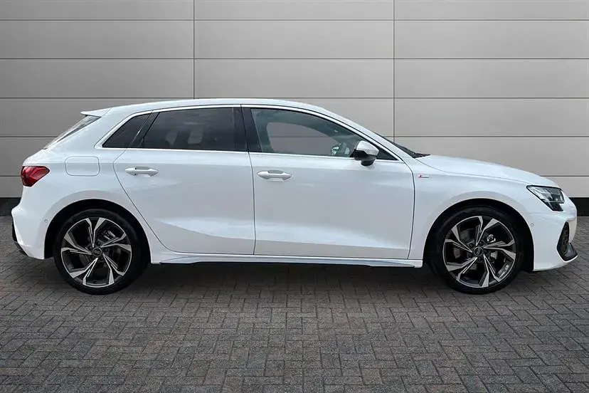 New Audi A3 S-Line 116 HP (85 kW) 2026 Arkona white