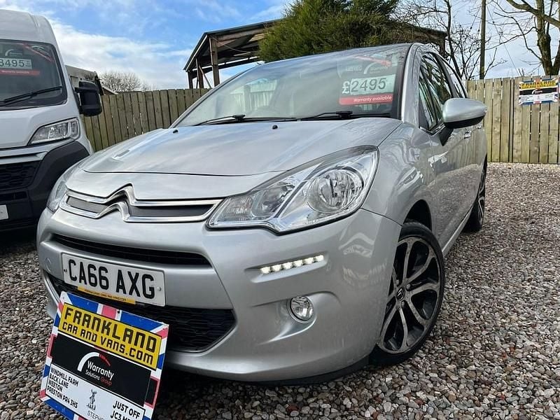 Used Citroën C3 Platinum 110 HP (80 kW) 2017 Silver Hatchback