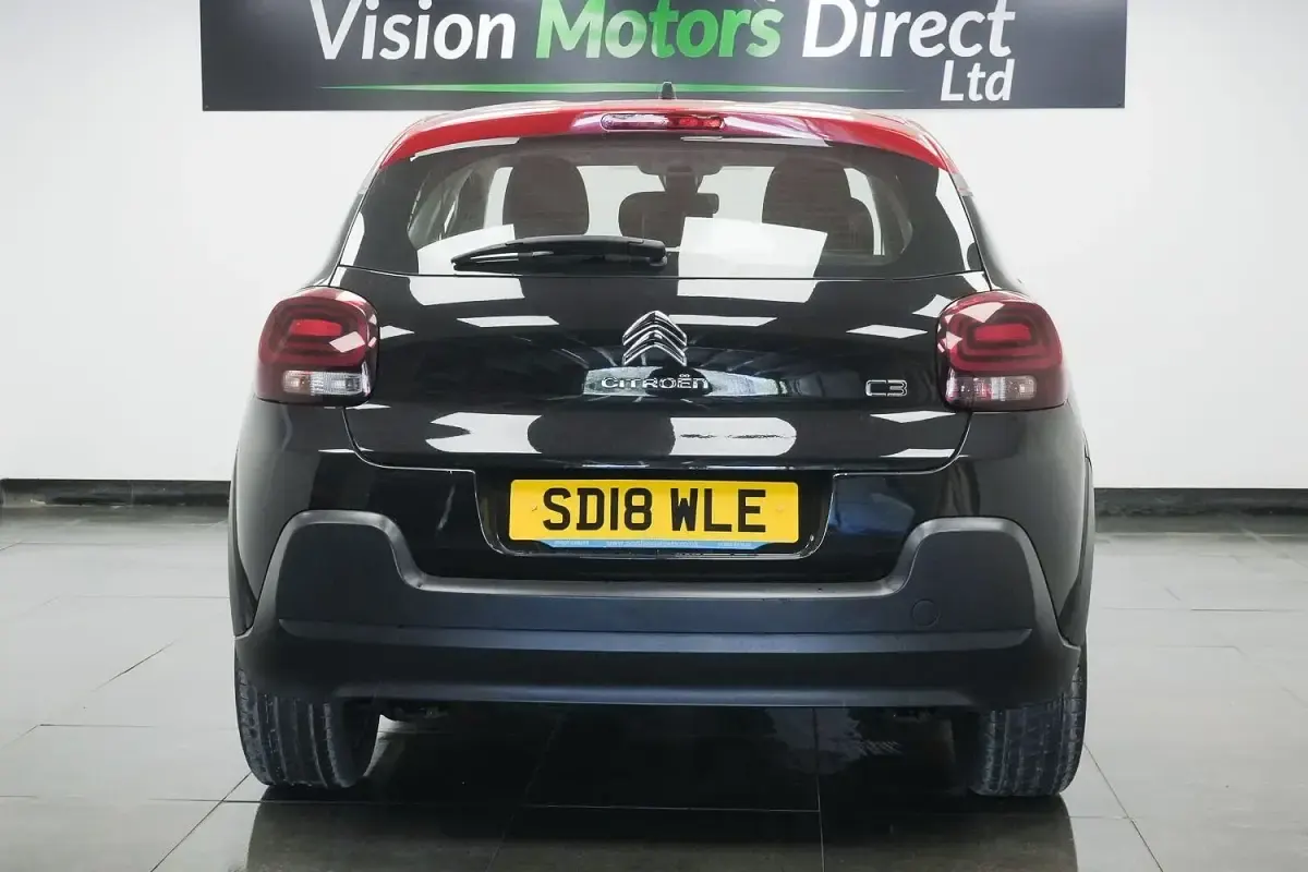 Usado Citroën C3 Feel 2018 Preto Citadino