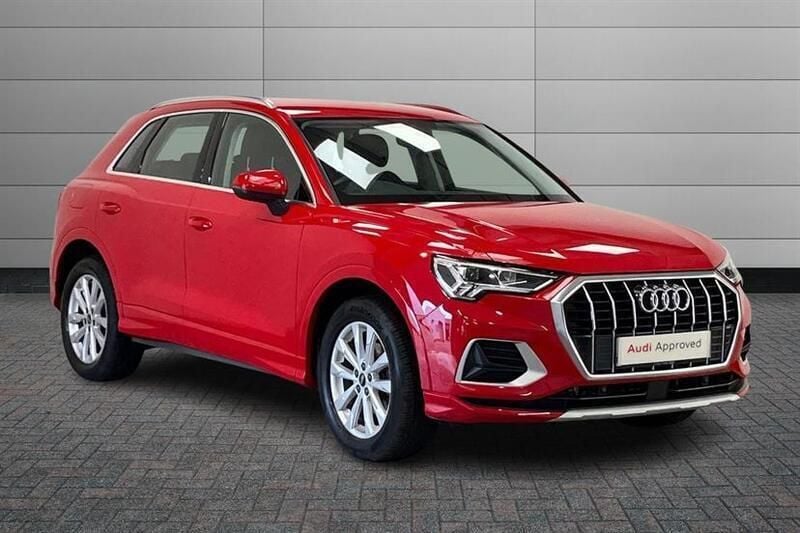 Tango red Used 2022 Audi Q3 Sport SUV | £21,290 (Super price) - Image 1/4